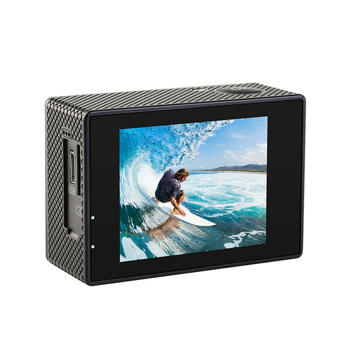 Action Camera 4K at 30FPS - Waterproof Outdoor Sports Camera - DV Diving Camera - Helmet Camera