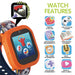 Itech Jr Kids Boys Soccer Ball Smartwatch with LED Bluetooth Speaker