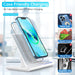 2023 Upgraded Wireless Charging Station: 18W 3-in-1 Charger Dock Stand for iWatch Series 8/7/6/SE/5/4/3/2, Compatible with iPhone 15/14/13/12/11 Pro/Xs/Xr, Samsung, and AirPods - Fast Charging Solution