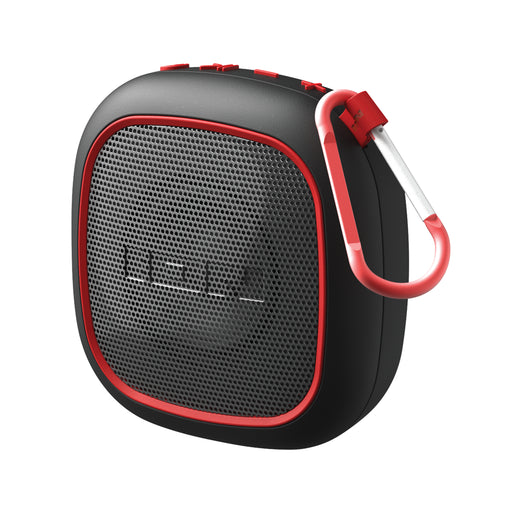 Magnet Rocker Portable Bluetooth Speaker 2 Pack with Water Resistance, Black, ISP153