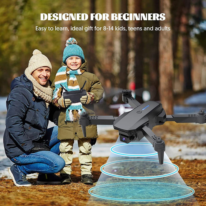 RC Mini Drones with Camera for Adults 4K for Beginners Kids with Live Video Camera Drones Support Wifi FPV