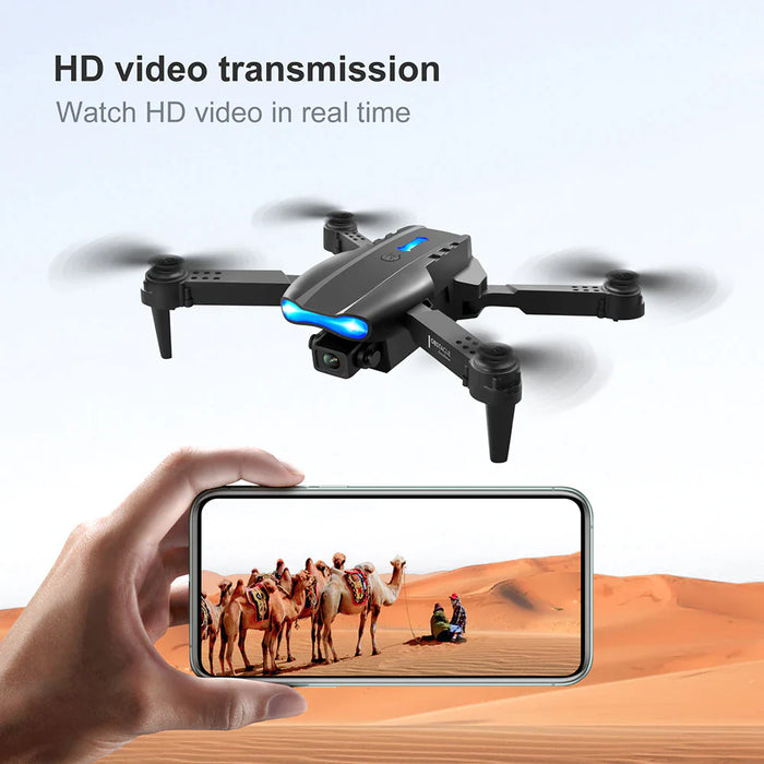 Foldable RC Drone Quadcopter with 5G 4K GPS, HD Dual Camera, and WiFi FPV